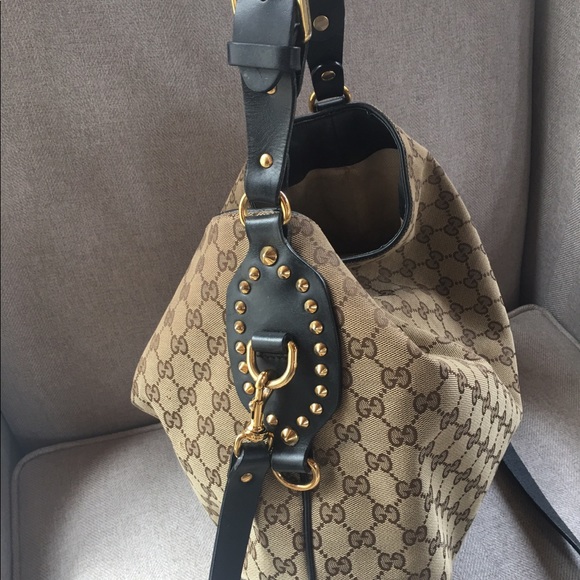 Gucci hobo hobnail satchel - Picture 2 of 2